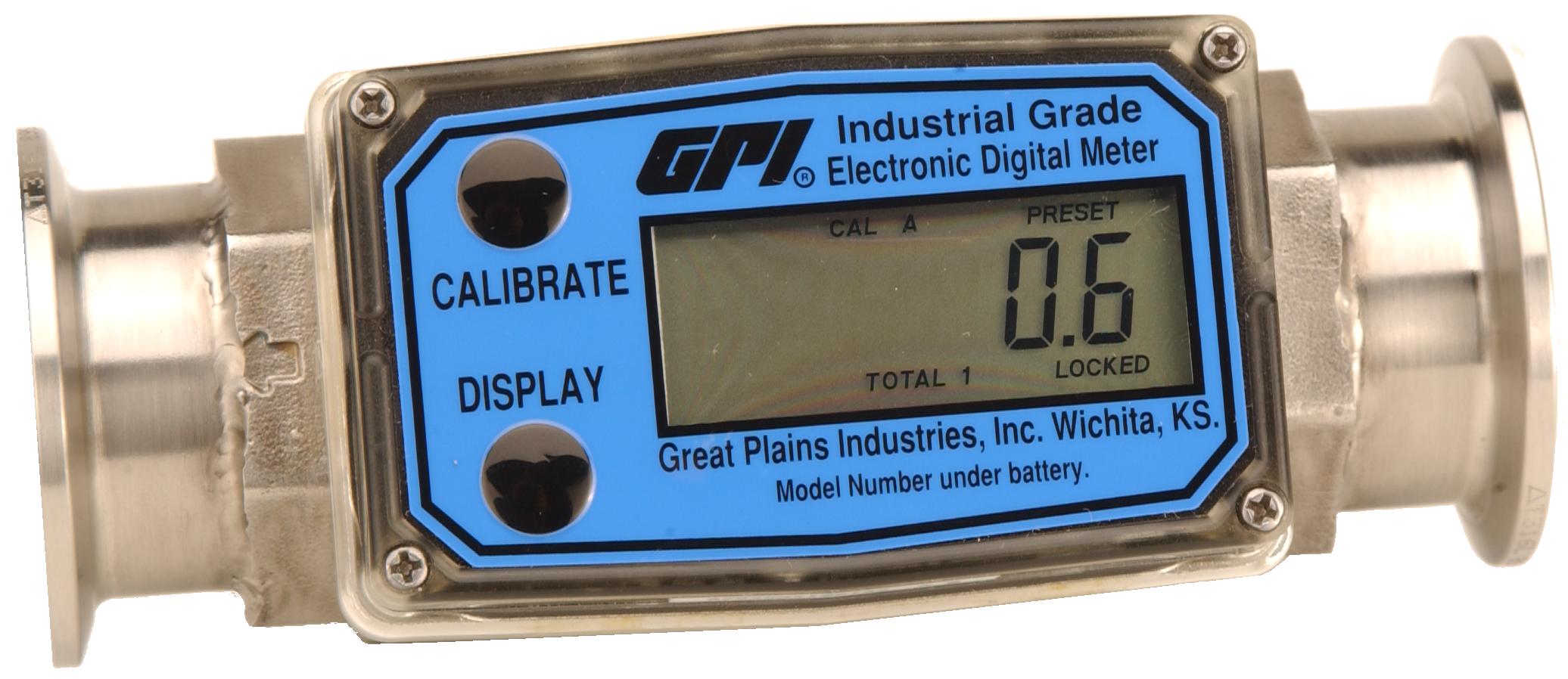 RVS turbine flow meter